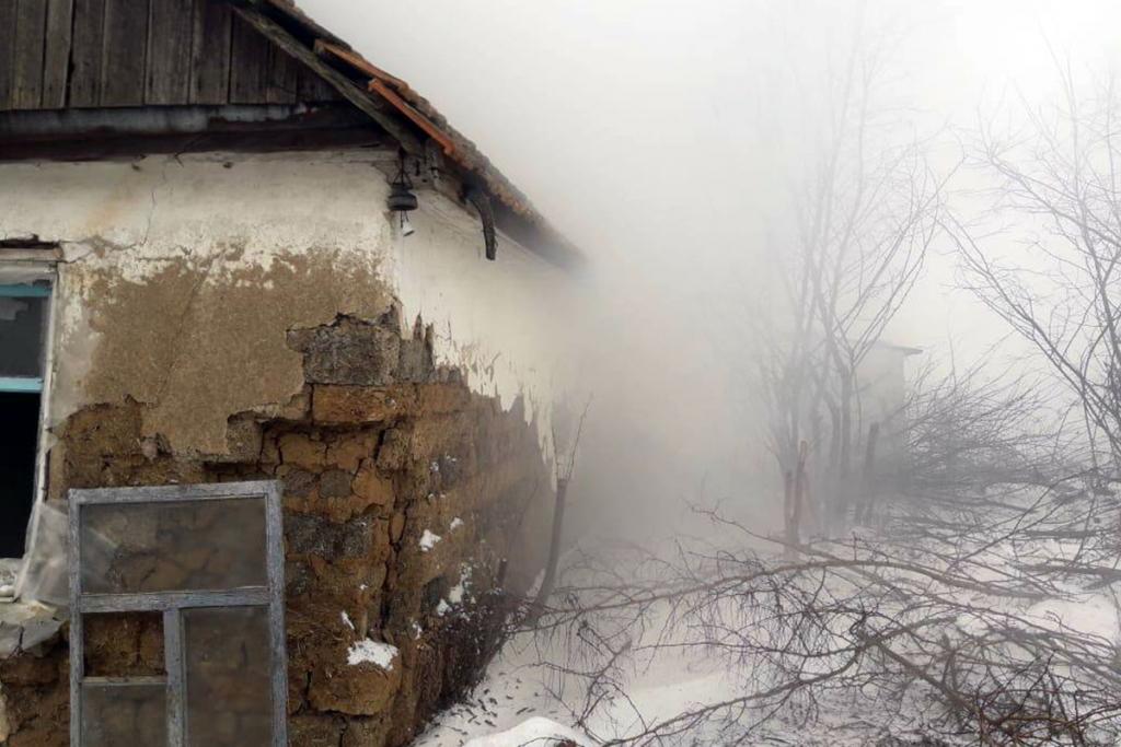 На Днепропетровщине в сгоревшем доме нашли тело его хозяина