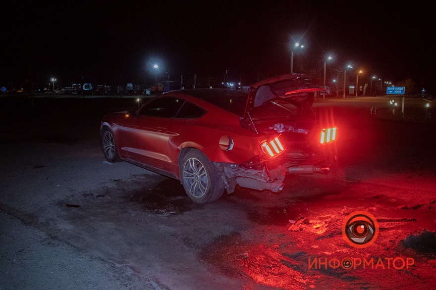 Ford Mustang ДТП в Днепре