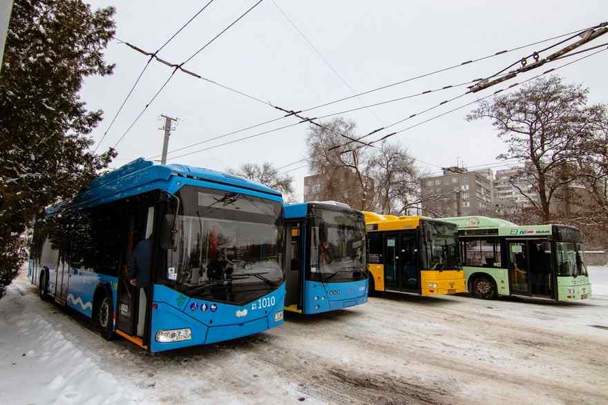 Общественный транспорт Днепра