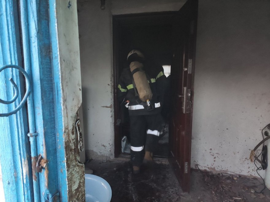 На Днепропетровщине в пожаре сгорел молодой мужчина