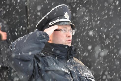 Начальник патрульной полиции Днепропетровска Владимир Богонис. Фото: Dnepr.com