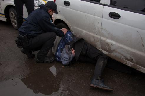 фото https://informator.dp.ua, задержание водителя в Днепре
