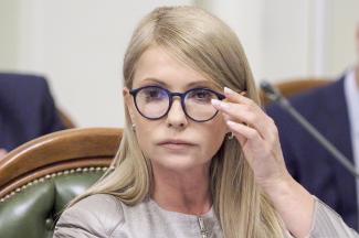 Тимошенко раскритиковала проведения референдума относительно мира с Россией