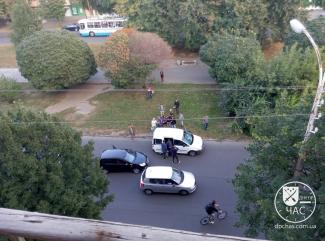В Павлограде перевернулось авто с днепрянами: машина вдребезги