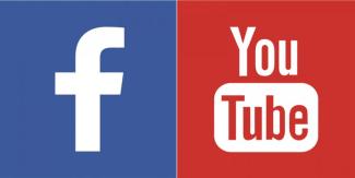 Facebook и YouTube