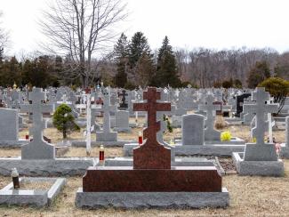 могилы кладбище