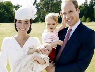 Принц Уильям с семьёй