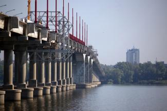 ремонт нового моста
