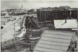 Проспект Гагарина Днепр 1955 год