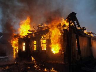 Под Днепром после пожара обнаружен труп женщины