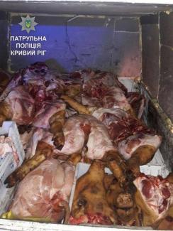 фото https://1kr.ua, мясо в автомобиле