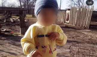 2-летний Миша, которого исполосовал ножом отчим