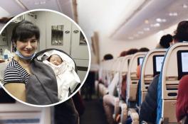 Украинка приняла роды в самолете