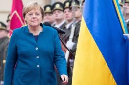Меркель в Украине