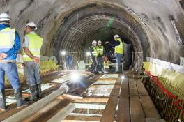 В Днепре рабочие приступили к новому этапу строительства метро