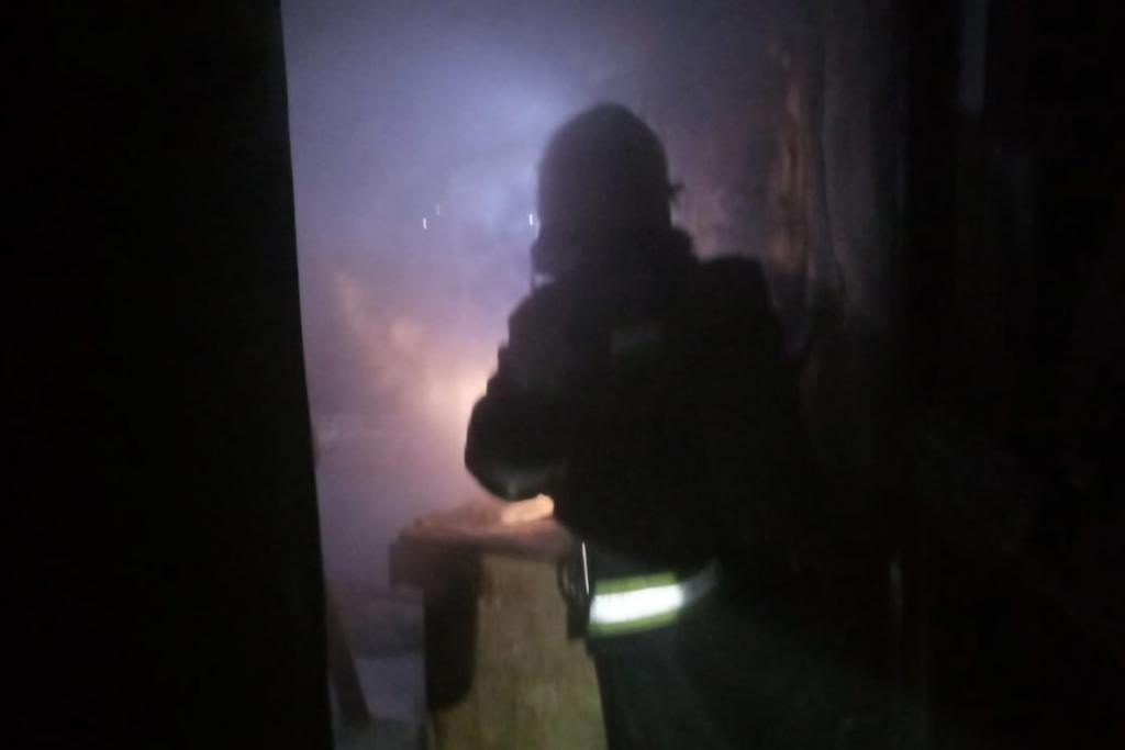 В Павлограде горела квартира с хозяином внутри