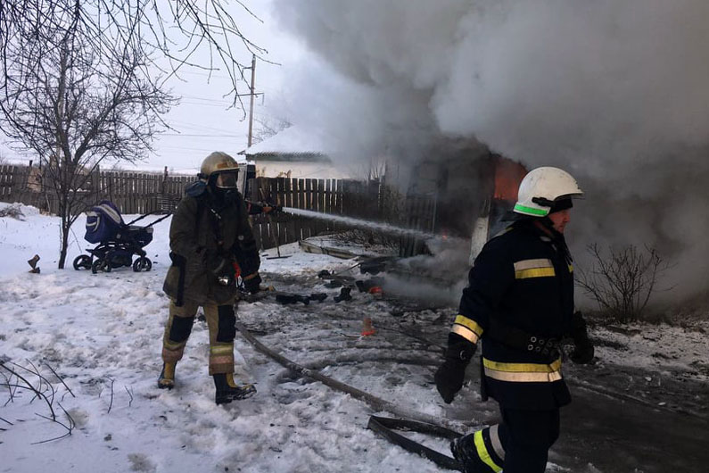 В Павлограде годовалый ребенок погиб при пожаре в частном доме
