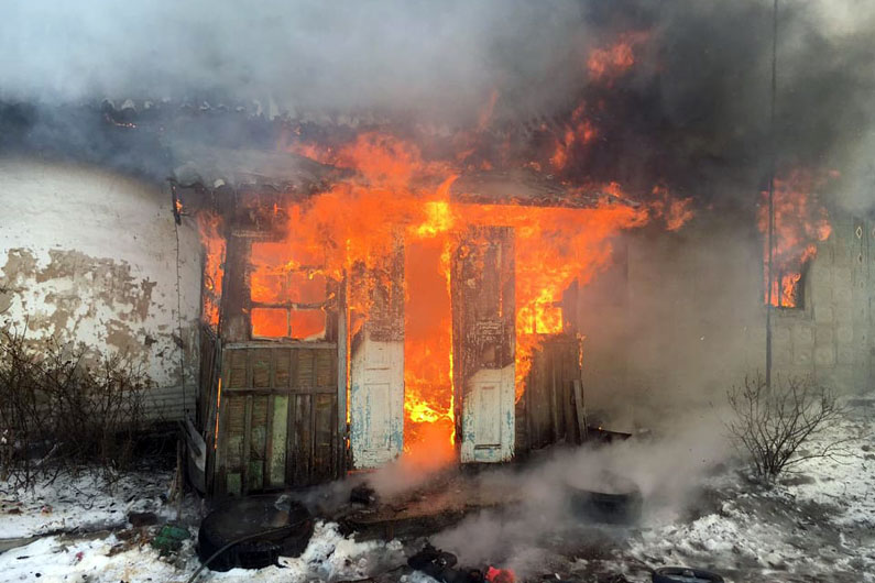 В Павлограде годовалый ребенок погиб при пожаре в частном доме