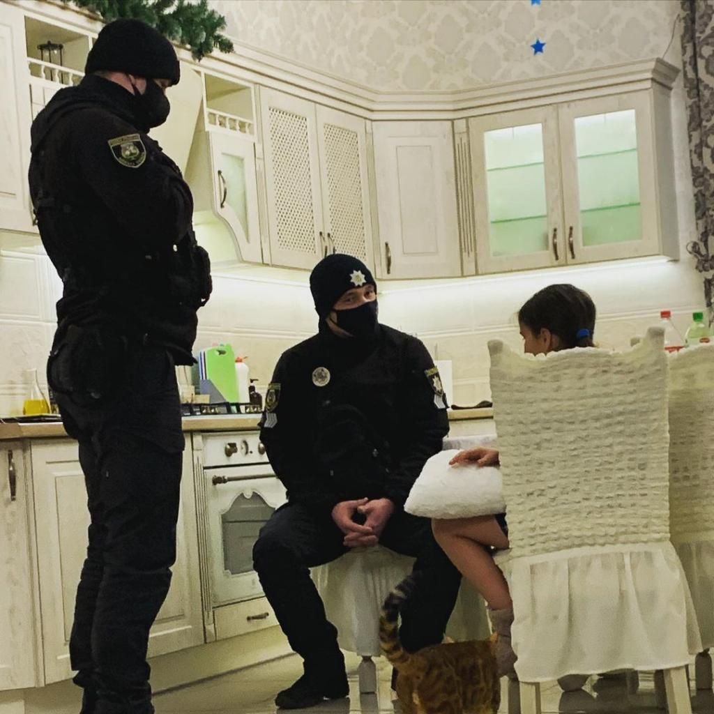 Анастасия Приходько вызвала полицию на свою дочь