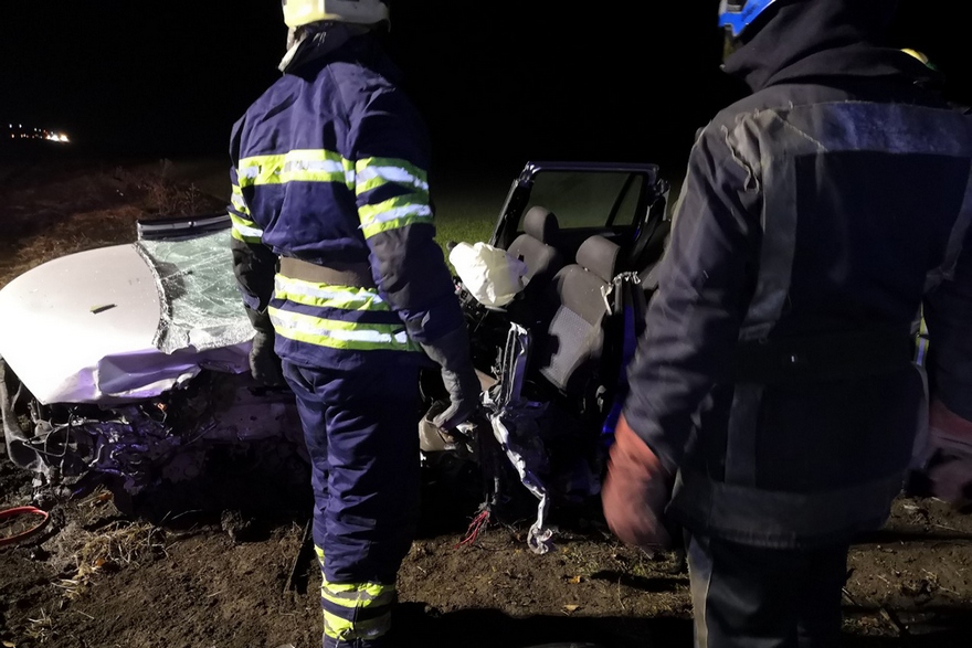 Водитель легковушки погиб в ДТП с грузовиком на трассе под Кривым Рогом