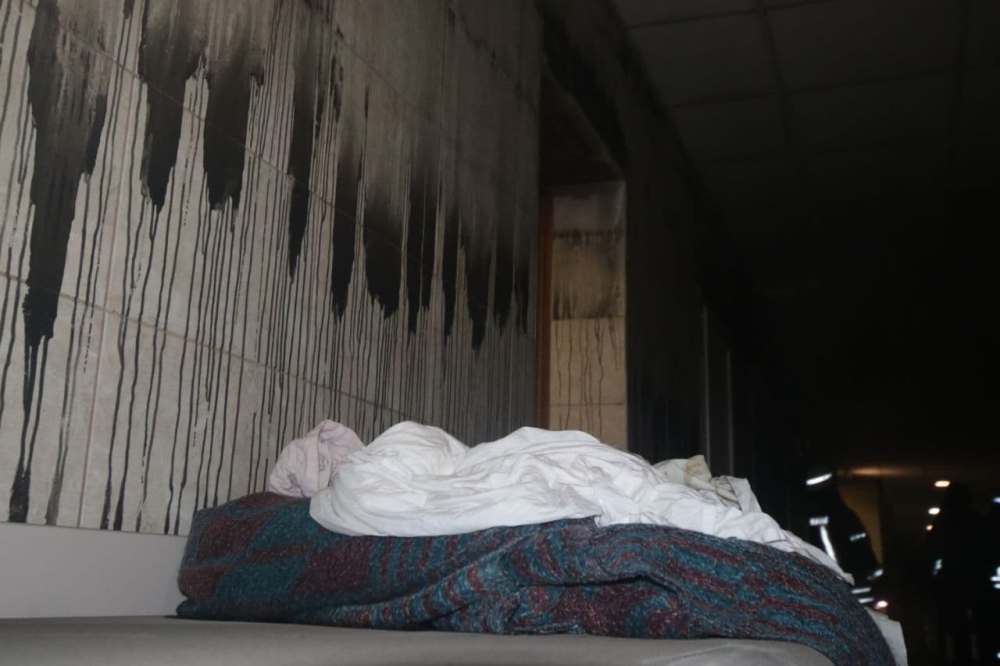 В Киеве произошел пожар в реанимационном отделении COVID-больницы