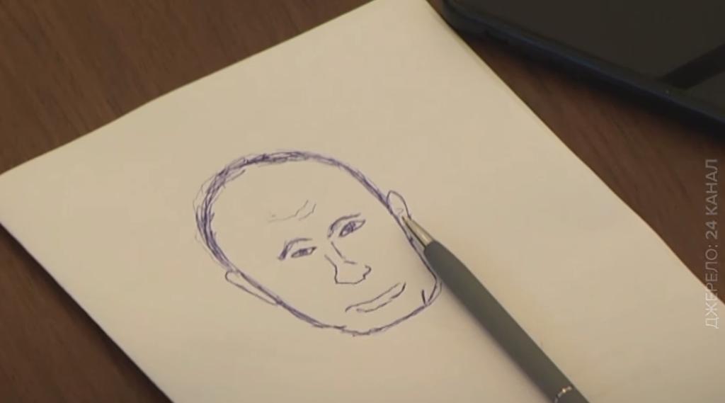 Рисовал Путина