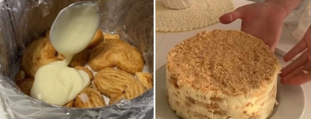 Торт "Наполеон" без выпечки: рецепт на 30 минут
