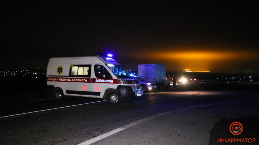 На Днепропетровщине фургон насмерть сбил пешехода