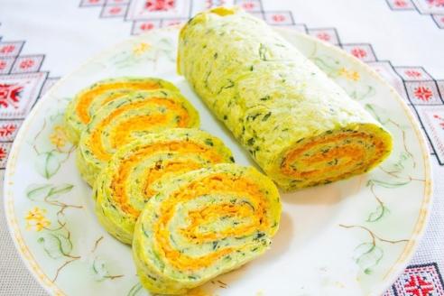 Кабачковый рулет