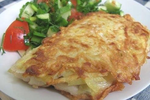 Рыба в картофельной «шубе»