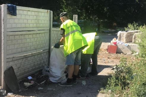 В Днепре коммунальщики ликвидировали огромную стихийную свалку