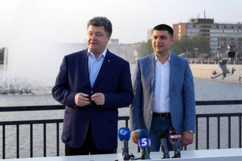 Гройсман не собирается объединяться с Порошенко на выборах