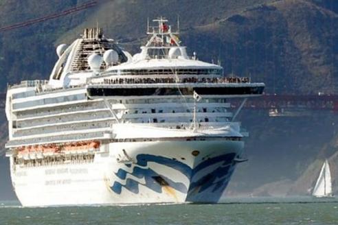 Коронавирус на лайнере Grand Princess