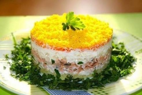 салат &amp;quot;Мимоза&amp;quot;