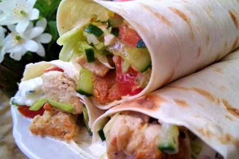 Домашняя шаурма с курицей: пошаговый рецепт