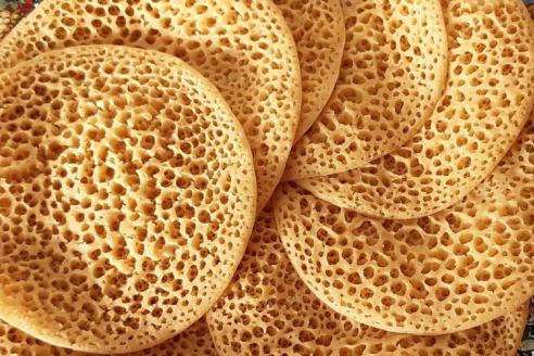 Постные марокканские блины: рецепт чудо-блюда с тысячей дырочек
