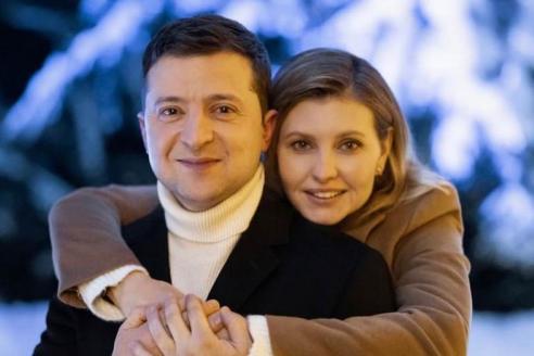 Елена Зеленская трогательно поздравила супруга с днем рождения