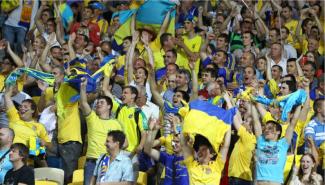 Фанаты сборной Украины