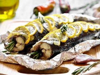 запеченная скумбрия