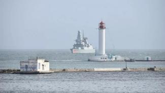 В порт Одессы вошел эскадренный миноносец ВМФ Великобритании