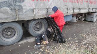 фото https://dp.informator.ua, фура раздавила водителя