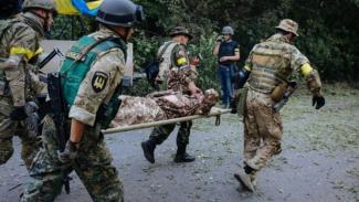 В Днепр доставили раненого бойца ООС