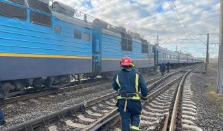 Пожар в поезде