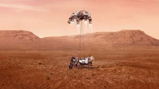 Perseverance успешно высадился на Марс: первые фото