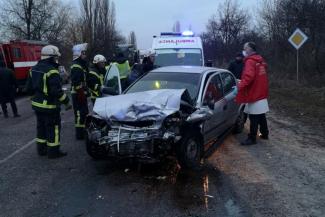 На Днепропетровщине две легковушки угодили в ДТП