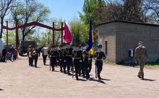 В Кривом Роге простились с погибшим в зоне ООС военнослужащим 