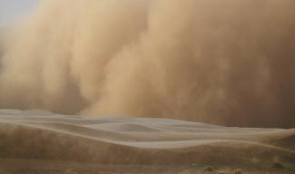 Облако пыли Сахара Украина