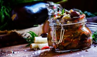 Манжо из баклажанов: рецепт вкусной заготовки на зиму