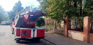 В Кривом Роге произошел пожар в общежитии