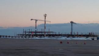 Как продвигается строительство нового терминала аэропорта в Днепре (Видео)